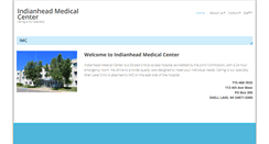 Desktop Screenshot of indianheadmedicalcenter.com